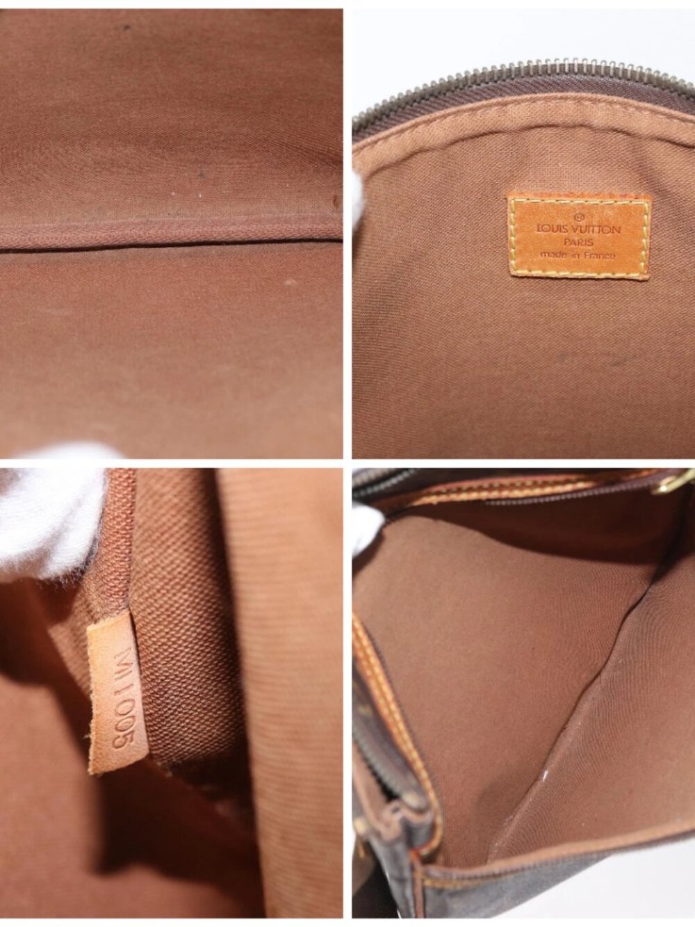 LOUIS VUITTON Monogram Pochette Bosphore Shoulder Bag M40044 LV Auth 161957 - Picture 15 of 16